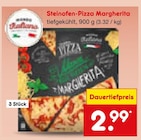 Steinofen-Pizza Margherita im Angebot bei Netto Marken-Discount in Bad Kreuznach Steinofen-Pizza Margherita Angebote von Mondo Italiano bei Netto Marken-Discount Bad Kreuznach für 2,99 €