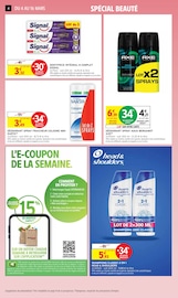 Promos Axe dans le catalogue "80%  REMBOURSÉS EN BONS D'ACHAT SUR LE RAYON BEAUTÉ" de Intermarché à la page 4