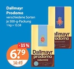 Prodomo Angebote von Dallmayr bei V-Markt Regensburg für 6,79 €