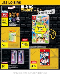 Prix et réduction Nintendo Switch dans le prospectus Carrefour en cours Offre Nintendo Switch dans le catalogue Carrefour du moment à la page 13