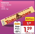 Toblerone bei Netto Marken-Discount im Drolshagen Prospekt für 1,29 €