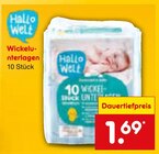 Wickelunterlagen von Hallo Welt für 1,69 € bei Netto Marken-Discount im Angebot Wickelunterlagen von Hallo Welt im aktuellen Netto Marken-Discount Prospekt
