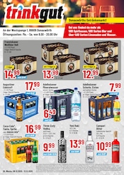 Aktueller Trinkgut Prospekt mit Cola, "Aktuelle Angebote", Seite 1