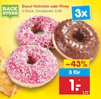 Donut Vollmilch im Angebot bei Netto Marken-Discount in Ravensburg Donut Vollmilch Angebote von Backstube bei Netto Marken-Discount Ravensburg für 1,00 €