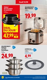 Casserole Angebote im Prospekt "Le vrai prix des bonnes choses" von Lidl Casserole Angebote im Prospekt "Le vrai prix des bonnes choses" von Lidl auf Seite 40