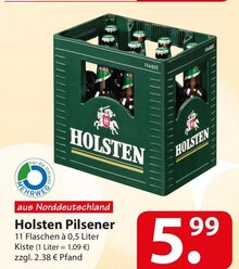 Holsten Pilsener bei famila Nordost in Norderstedt Holsten Pilsener im Angebot bei famila Nordost Norderstedt für 5,99 €