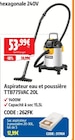 Aspirateur eau et poussière TTB775VAC 20L - TITAN - Screwfix à Reims Aspirateur eau et poussière TTB775VAC 20L - TITAN en promo chez Screwfix Reims à 53,99 €