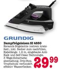 Aktuelles Dampfbügeleisen SI 4850 Angebot bei E center in Mainz ab 29,99 €