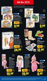 Puppen Angebot im aktuellen Lidl Prospekt auf Seite 25
