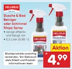 Dusche & Bad Reiniger oder Schimmel Stopp Spray Angebote von Mellerud bei Netto Marken-Discount Celle für 4,99 €