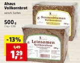 Vollkornbrot Angebote von Ahaus bei Thomas Philipps Bremerhaven für 1,29 €