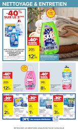 Offre Lessive dans le catalogue Carrefour du moment à la page 56