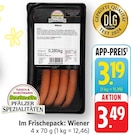 Wiener Angebote von Pfälzer Spezialitäten bei E center Pirmasens für 3,19 €