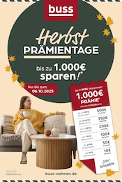 buss Prospekt für Oldenburg: "PRÄMIENTAGE", 6 Seiten, 26.09.2025 - 06.10.2025