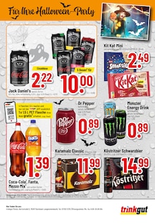 Jack Daniels im aktuellen Trinkgut Prospekt (Ettlingen) Jack Daniels im Trinkgut Prospekt "Aktuelle Angebote" mit 8 Seiten (Ettlingen)