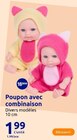 Poupon avec combinaison en promo chez Action Poupon avec combinaison dans le catalogue Action