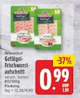 Jagdwurst von Wiesenhof für 0,99 € bei EDEKA im Angebot Jagdwurst von Wiesenhof im aktuellen EDEKA Prospekt