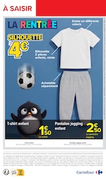 Prix et réduction Vêtements Enfant dans le prospectus Carrefour en cours Offre Vêtements Enfant dans le catalogue Carrefour du moment à la page 2