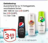 Getränkesirup Pepsi im Angebot bei GLOBUS in Siegen Getränkesirup Pepsi Angebote von Sodastream bei GLOBUS Siegen für 3,49 €