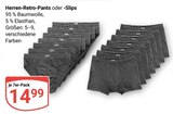 Herren-Retro-Pants im Angebot bei GLOBUS in Zwickau Herren-Retro-Pants Angebote bei GLOBUS Zwickau für 14,99 €
