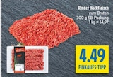 Rinder Hackfleisch im Angebot bei diska in Hof Rinder Hackfleisch Angebote bei diska Hof für 4,49 €