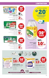 Promos Ariel dans le catalogue "Le Blanc À PRIX BAS" de Super U à la page 31