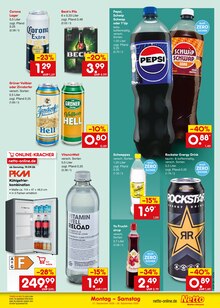 Pepsi im aktuellen Netto Marken-Discount Prospekt (Nürnberg) Pepsi im Netto Marken-Discount Prospekt "Aktuelle Angebote" mit 71 Seiten (Nürnberg)