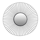 Promo Miroir métal rond filaire noir diam.60cm à 29,94 € dans le catalogue Castorama à Bordeaux