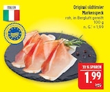 Aktuelles Original südtiroler Markenspeck Angebot bei Marktkauf in Fürth ab 1,99 €