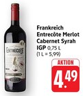 EDEKA - Entrecôte Merlot Cabernet Syrah Angebot im Prospekt Entrecôte Merlot Cabernet Syrah bei EDEKA im Prospekt "" für 4,49 €