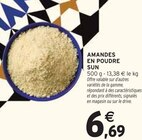 Promo Amandes en poudre à 6,69 € dans le catalogue Intermarché Super à Lanchéres
