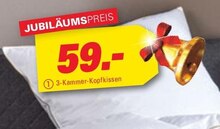 3-Kammer-Kopfkissen „Traumbett“ bei Höffner in Leverkusen 3-Kammer-Kopfkissen „Traumbett“ im Angebot bei Höffner Leverkusen für 59,00 €