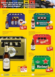 Warsteiner im Netto Marken-Discount Prospekt "DER ORT, AN DEM DU IMMER AUSGEZEICHNETE PREISE FINDEST." mit 6 Seiten (Amberg)