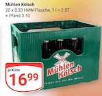 Mühlen Kölsch im Angebot bei GLOBUS in Pulheim Mühlen Kölsch Angebote von Mühlen Kölsch bei GLOBUS Pulheim für 16,99 €