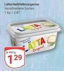 Halbfettmargarine im Angebot bei GLOBUS in Erlangen Halbfettmargarine Angebote von Lätta bei GLOBUS Erlangen für 1,29 €