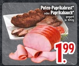 EDEKA Chieming - Puten-Paprikabrust Angebot im Prospekt Puten-Paprikabrust bei EDEKA im Chieming Prospekt für 1,99 €