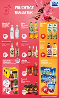 Coca Cola im Getränke Hoffmann Prospekt "Aktuelle Angebote" mit 9 Seiten (Potsdam)