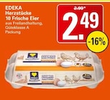 Frische Eier im Angebot bei WEZ in Bad Oeynhausen Frische Eier Angebote von EDEKA Herzstücke bei WEZ Bad Oeynhausen für 2,49 €