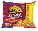 Frites surgelées Just au Four - MC CAIN - Super U à Toulon Frites surgelées Just au Four - MC CAIN en promo chez Super U Toulon à 5,80 €
