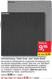 Fliesen bei BAUHAUS Fliesen für 9,95 € bei BAUHAUS im Prospekt "Handzettel KW 31"