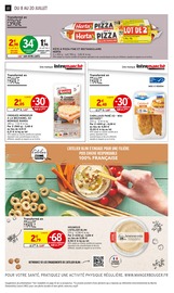 Pizza Angebote im Prospekt "-60% DE REMISE IMMÉDIATE SUR LE 2ÈME" von Intermarché auf Seite 22