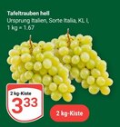 Tafeltrauben hell Angebote bei GLOBUS Braunschweig für 3,33 €