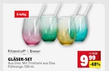 Gläser-Set Angebote von Ritzenhoff & Breker bei Marktkauf Esslingen für 9,99 €