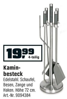 Kaminbesteck bei OBI in Dreieich Kaminbesteck im Angebot bei OBI Dreieich für 19,99 €