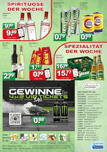 Energydrink im aktuellen Getränke Paradies Prospekt (Hamm) Energydrink im Getränke Paradies Prospekt "DIE GETRÄNKEKÖNNER" mit 4 Seiten (Hamm)