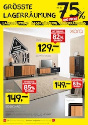 Aktueller XXXLutz Prospekt mit Sideboard, "ALLES MUSS RAUS", Seite 2