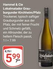 Lokalmator Grauburgunder Kirchheim/Pfalz im Angebot bei GLOBUS in Kempen Lokalmator Grauburgunder Kirchheim/Pfalz Angebote von Hammel & Cie bei GLOBUS Kempen für 5,99 €