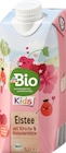 Eistee Kirsche & Holunderblüte von dmBio für 1,15 € bei dm-drogerie markt im Angebot Eistee Kirsche & Holunderblüte von dmBio im aktuellen dm-drogerie markt Prospekt