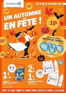 Catalogue de la semaine "UN AUTOMNE EN FÊTE !" avec 1 pages, valide du 20/10/2026 au 31/10/2026 pour Bergerac et alentours Prospectus de la semaine "UN AUTOMNE EN FÊTE !" avec 1 pages, valide du 20/10/2026 au 31/10/2026 pour Bergerac et alentours
