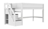 Lifetime halbhohes Bett mit Treppe 120cm Basis im aktuellen Höffner Prospekt für 1.779,00 €